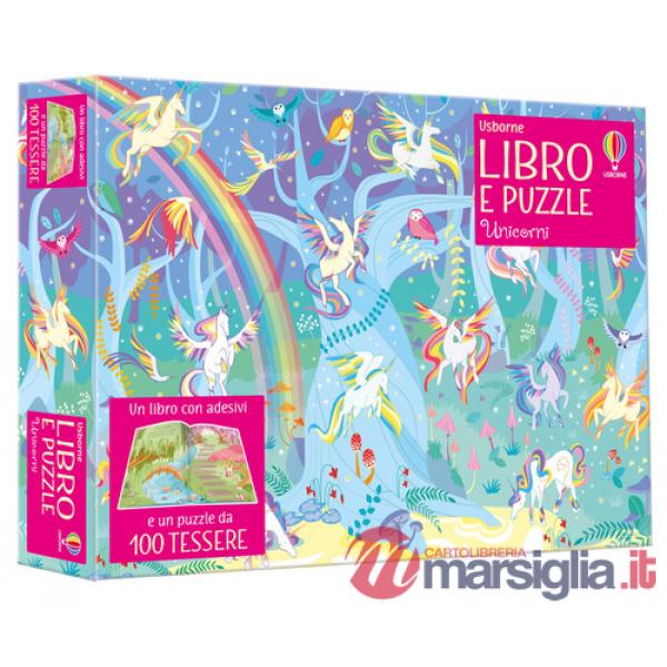 Unicorni. Con adesivi. Ediz. a colori. Con puzzle