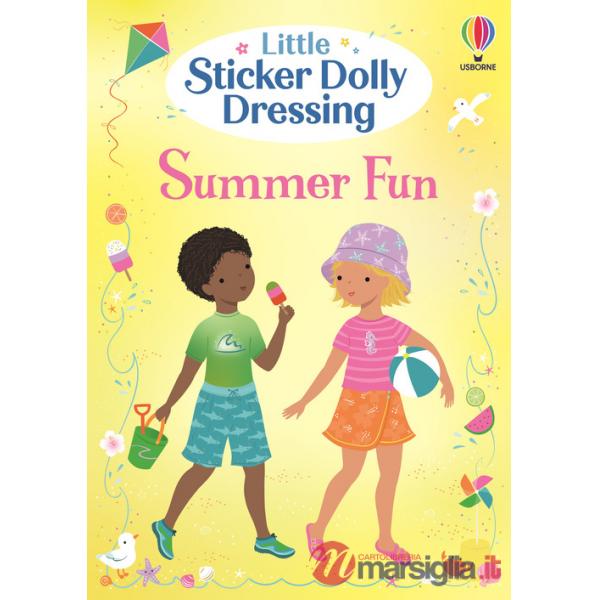 Little sticker Dolly Dressing. Summer fun. Con adesivi. Ediz. a colori