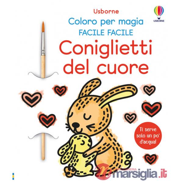 Coniglietti del cuore. Ediz. illustrata. Con pennello