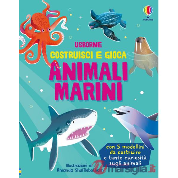 Animali marini. Ediz. a colori. Con 5 modellini
