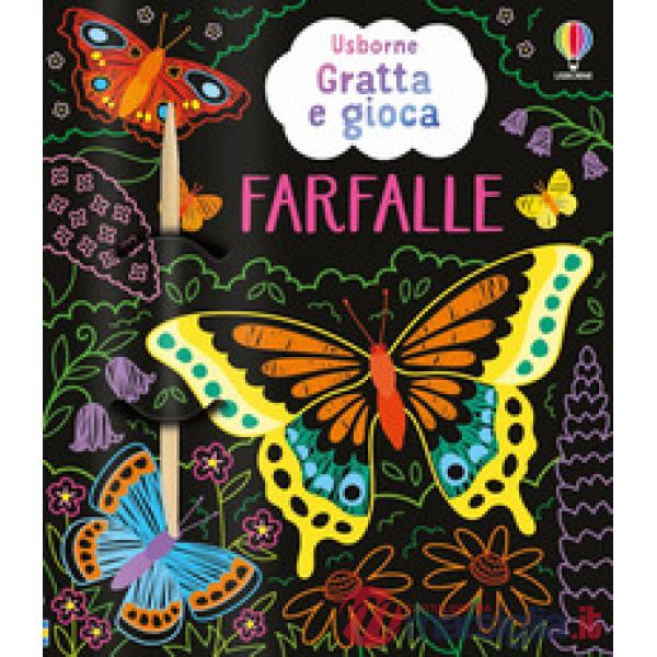 Farfalle. Con stilo in legno