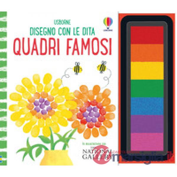 Quadri famosi. Ediz. a colori. Ediz. a spirale. Con pannello di inchiostro