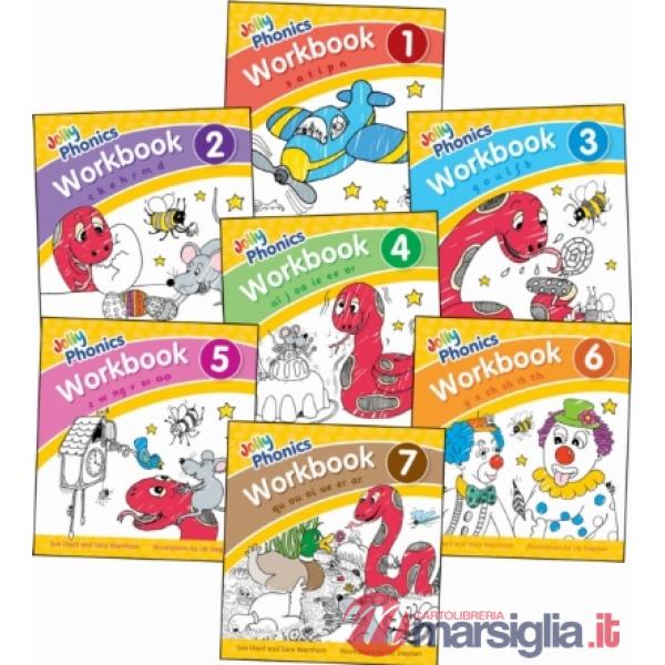 JOLLY PHONICS WORKBOOKS 1-7