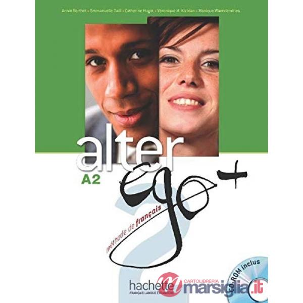 ALTER EGO + 2 - LIVRE DE L'ELEVE + DVD - ROM