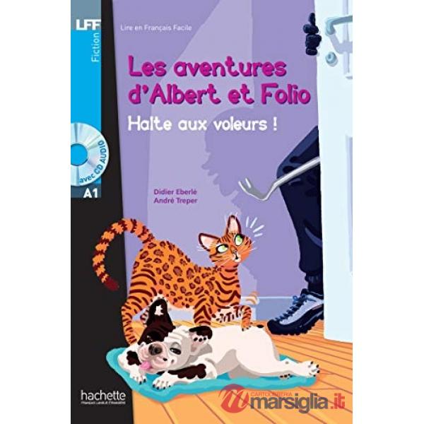 LFF A1 - ALBERT ET FOLIO: HALTER AUX VOLEURS + CD AUDIO MP3