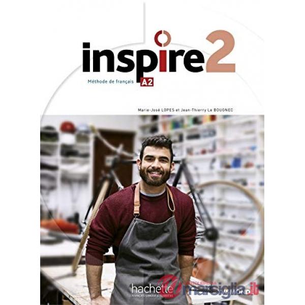 INSPIRE 2 - LIVRE ELEVE + AUDIO/VIDEO + PARC. DIG.