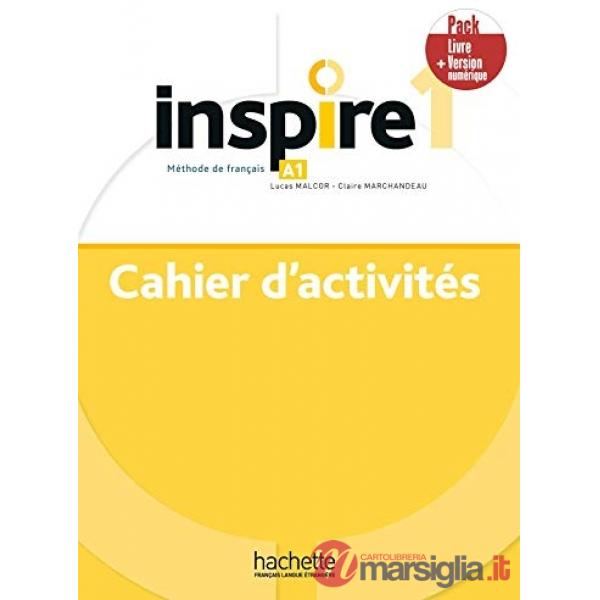 INSPIRE 1: PACK CAHIER + AUDIO/VIDEO SCAR + PARC. DIG + EBOOK + CARD