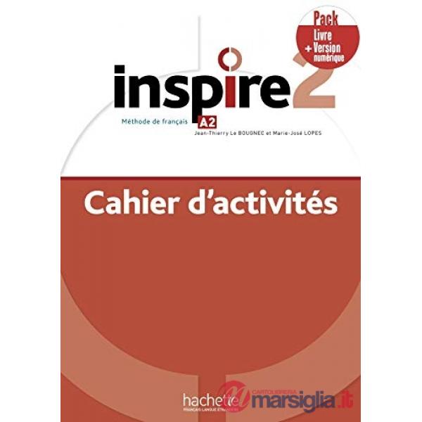 INSPIRE 2: PACK CAHIER + AUDIO/VID. SCAR + PARC. DIG. + EBOOK CARD