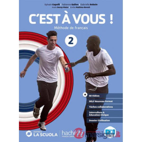 C'EST A VOUS 2: LIVRE & CAHIER