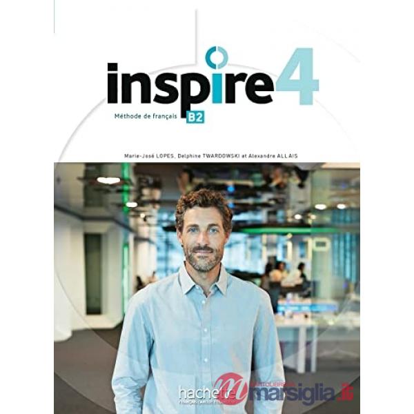 INSPIRE 4: LIVRE ELEVE + AUDIO/VIDEO + PARC. DIG