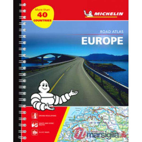 Europe. Roads atlas. Ediz. a spirale