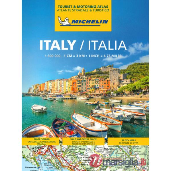 Italy. Atlas routier et touristique. Ediz. a spirale