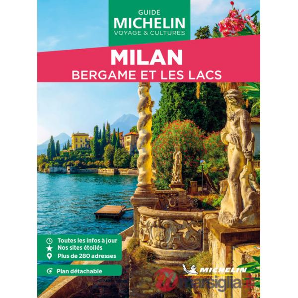 Milan, Bergame et les lacs. Con Carta geografica ripiegata