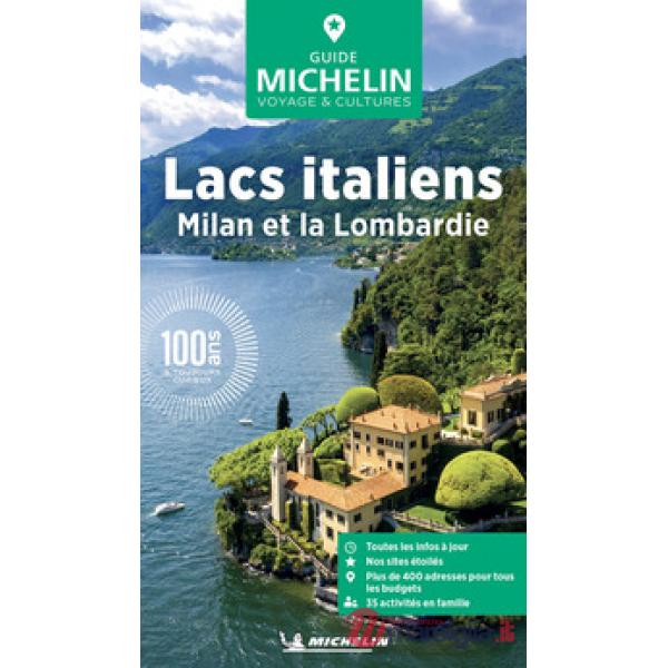 Lacs italiens, Milan et Lombardie. Con Carta geografica ripiegata