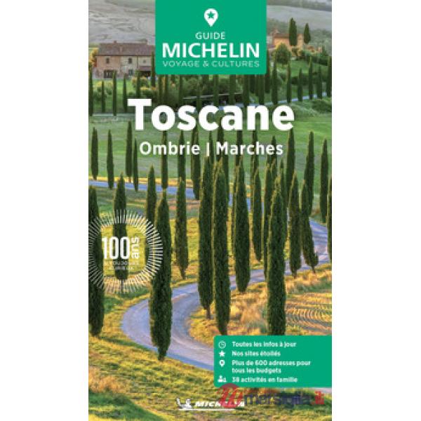 Toscane Ombrie Marches. Con Carta geografica ripiegata