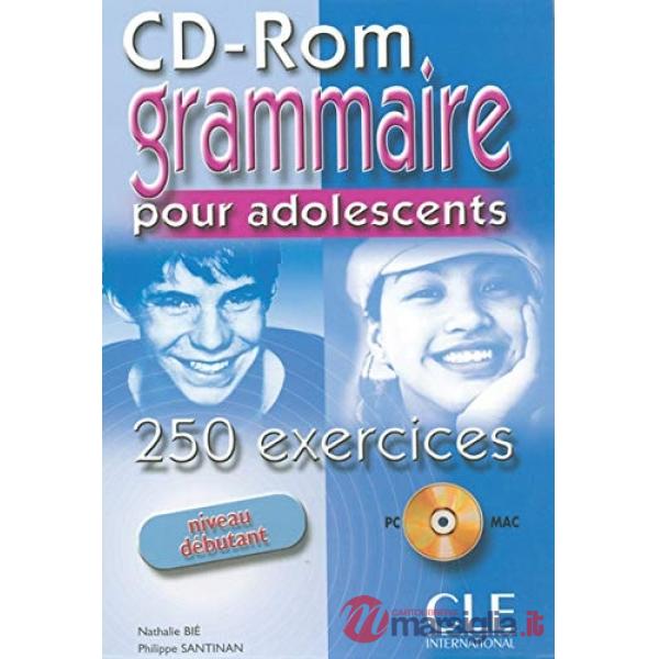 GRAMMAIRE ADO 250 EXER DEBUT CDROM