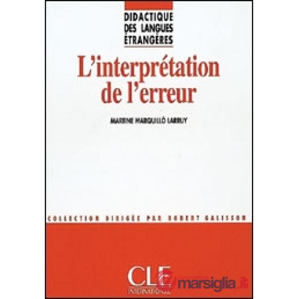 LARRUY L'INTERPRETATION DE L'ERREUR