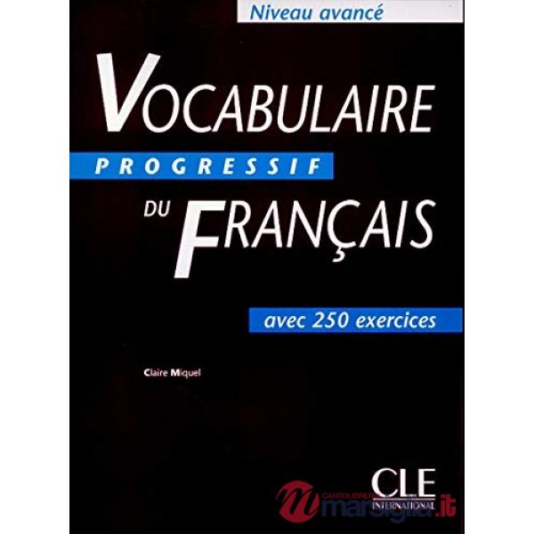 VOCABULAIRE PROGRESSIF AVANCE LIVRE + CD