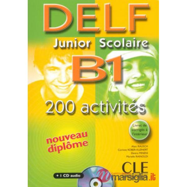 NOUVEAU DELF JUNIOR SCOLAIRE B1 LIVRE + CD
