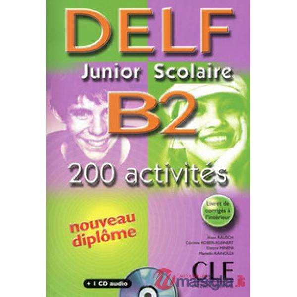 NOUVEAU DELF JUNIOR SCOLAIRE B2 LIVRE + CD