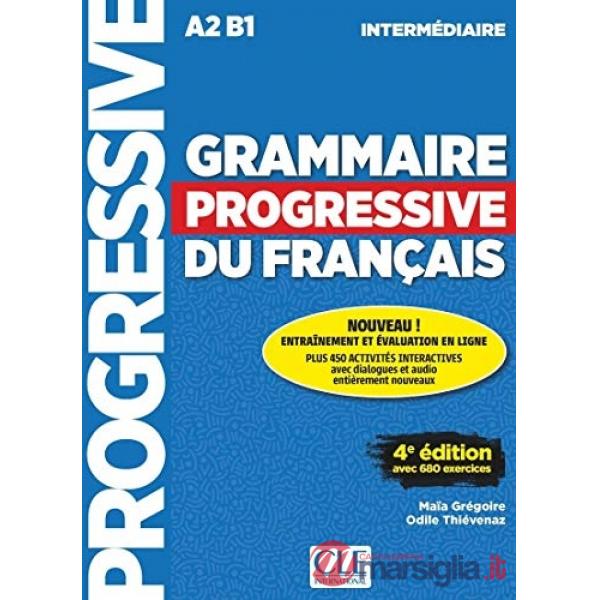 GRAMMAIRE PROGRESSIVE INTER 4ED + CD