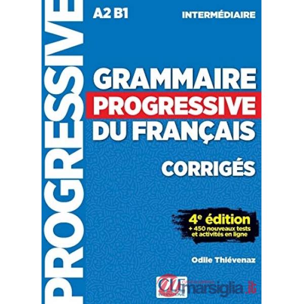 GRAMMAIRE PROGRESSIVE INTER 4ED CORRIGES
