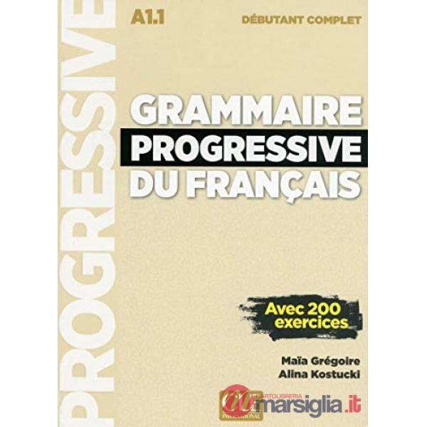 GRAMMAIRE PROGRESSIVE DEBUT COMPLET + CD + EB NC