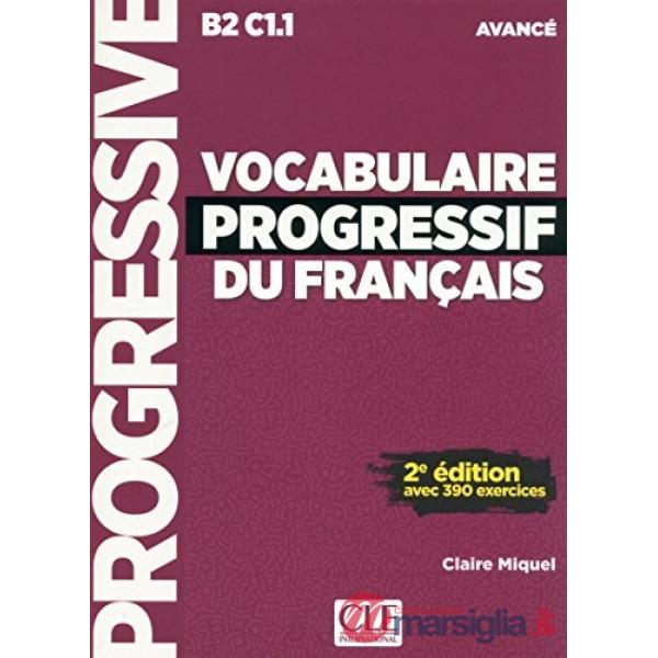 VOCABULAIRE PROGRESSIF AVANCE 2ED + CD NC
