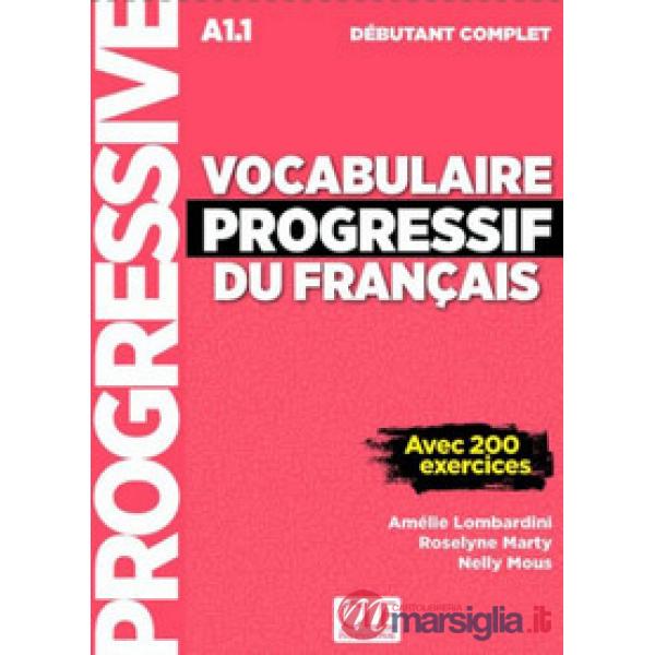VOCABULAIRE PROGRESSIF DEBUT COMPLET + CD NC