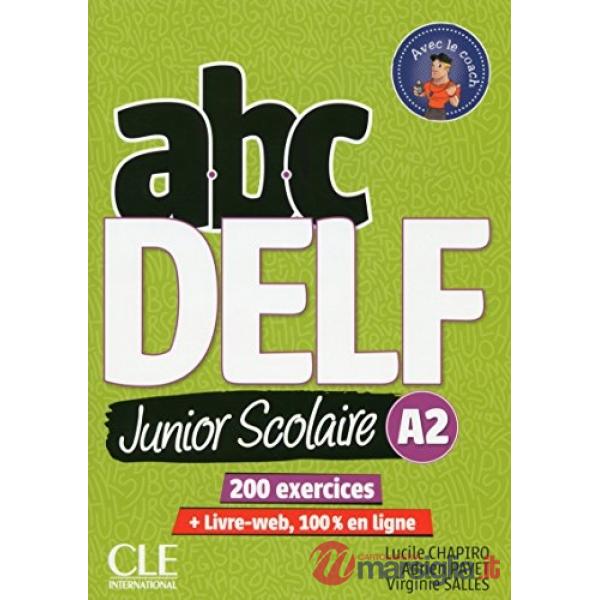 ABC DELF SCOLAIRE A2 2ED + LIVRE WEB + DVD NC