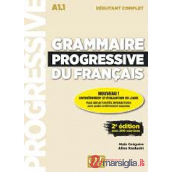 GRAMMAIRE PROGRESS DEBUT COMPLET + CD + EB 2ED