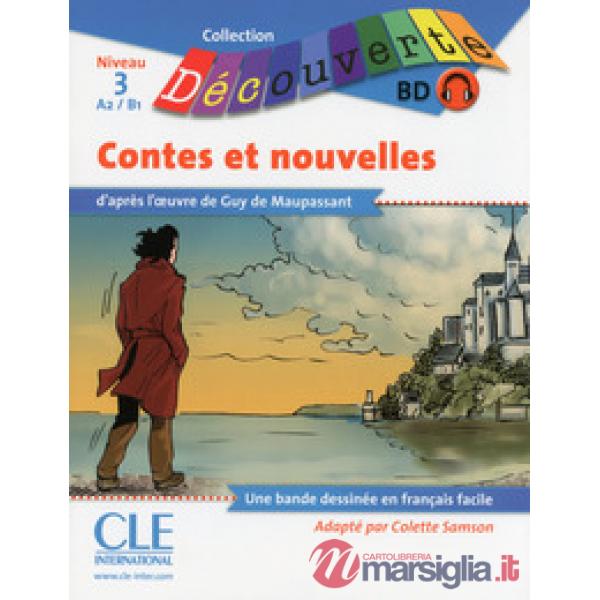 DECOUVERTE BD NOUVELLES DE MAUPASSANT + CDAUDIO
