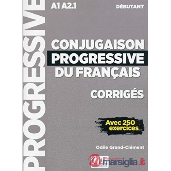 CONJUGAISON PROGRESSIVE DEBUT CORRIGES NC