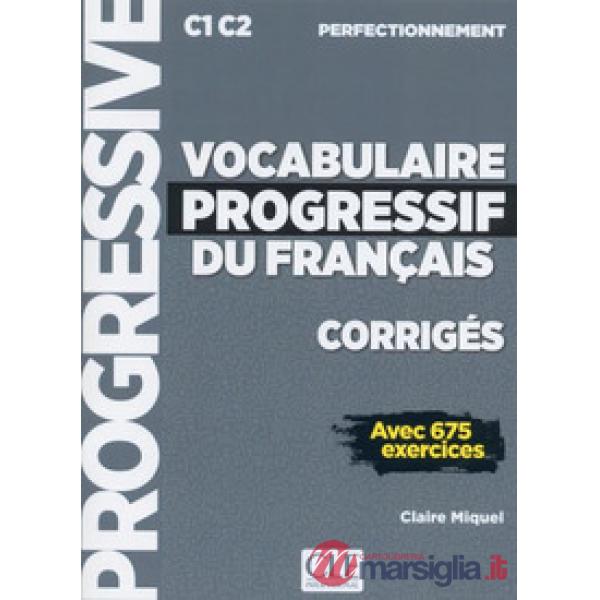 VOCABULAIRE PROGRES PERFECTIONN CORRIGES NC