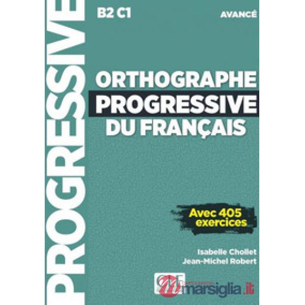 ORTHOGRAPHE PROGRESSIVE AVANCE + CD NC