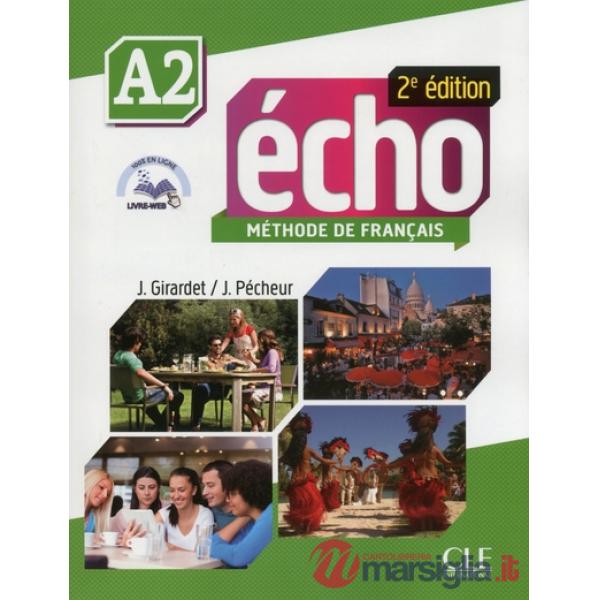 ECHO 2ED A2 ELEVE + DVDROM + LIVRE WEB