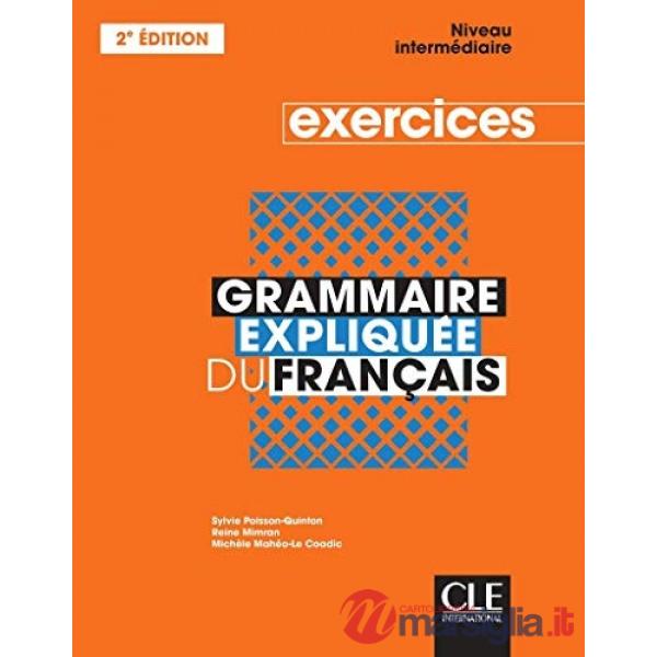 GRAMMAIRE EXPLIQUEE FRANCAIS INTER CAHIER + CD 2ED