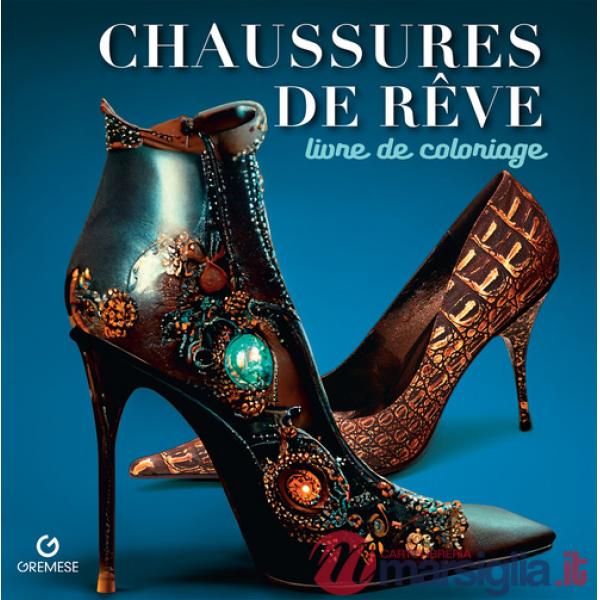 Chaussures de rêve. Livre de coloriage