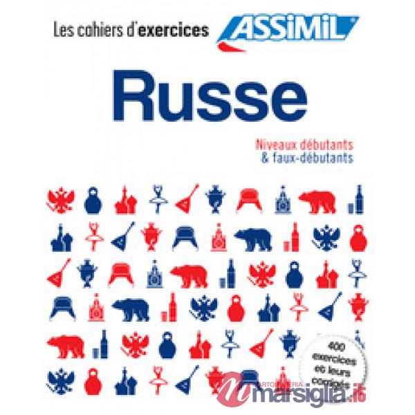 Russe. Coffret cahiers d'exercices. Débutants et faux-débutants