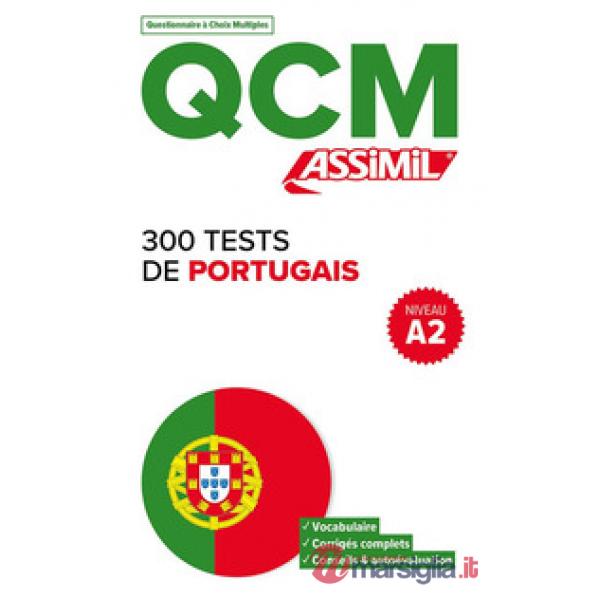 300 tests de Portugais. Niveau A2. QCM