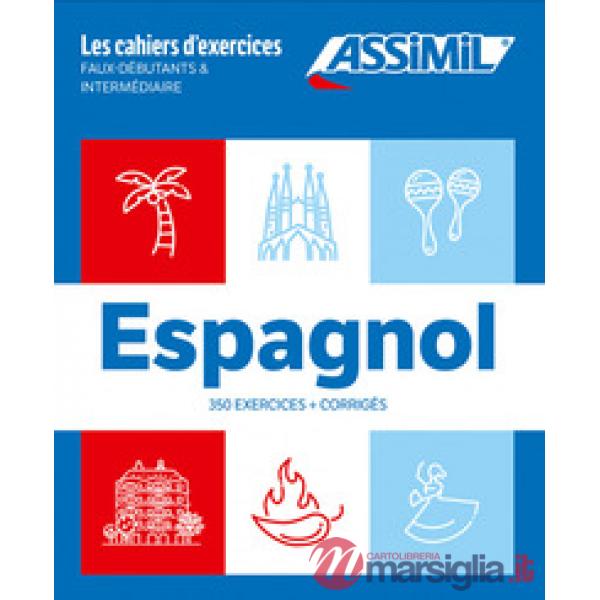 Espagnol. Coffret Cahiers d'exercices. Faux Débutants & Intermédiaire
