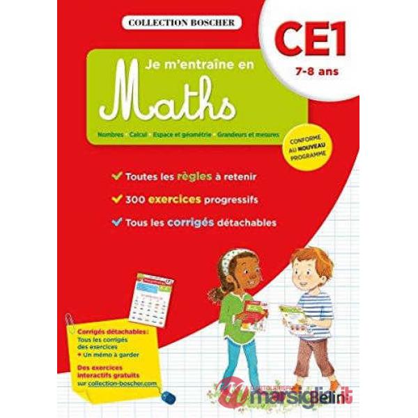 JE M'ENTRAINE EN MATHS CE1 7-8 ANS