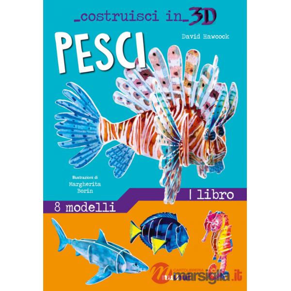 Pesci. Costruisci in 3D. Con gadget
