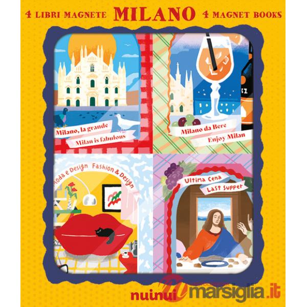 Milano. 4 libri magnete