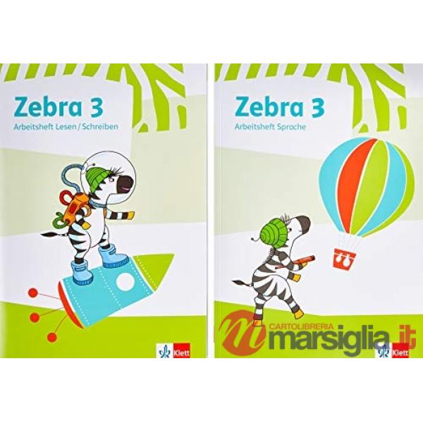 ZEBRA3 ARBEITSCHEFT SPRACHE, ARBEITSHEFT LE-SEN/SCHREIBEN