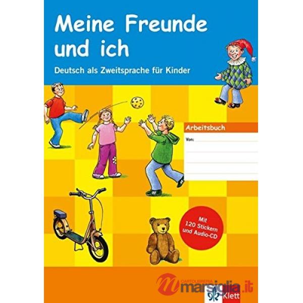 MEINE FREUNDE UND ICH ARB./STICKERN + CD