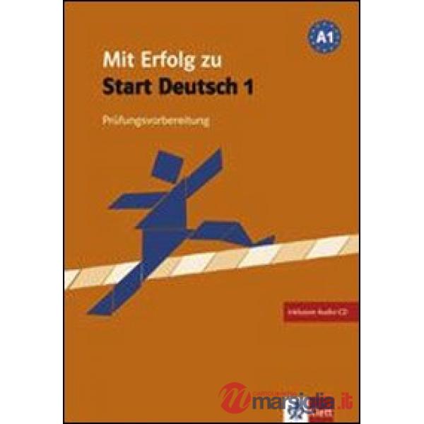 MIT ERFOLG Z.START DEUTSCH 1 TESTBUCH + CD