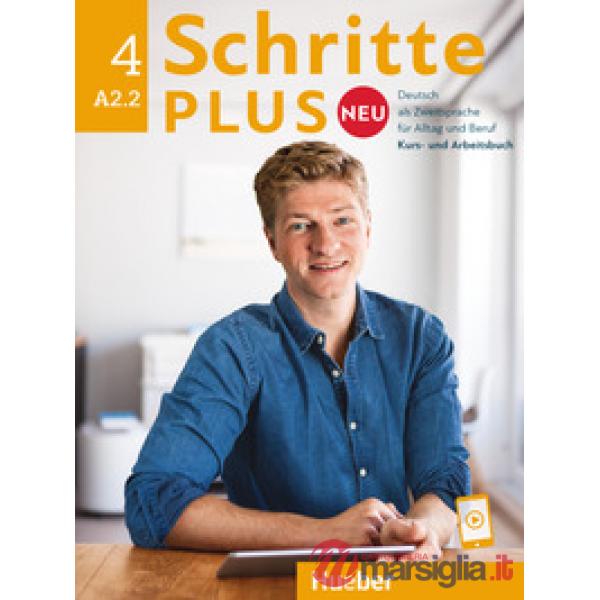 SCHRITTE PLUS NEU 4 KURS/ARBEITSBUCH + CD