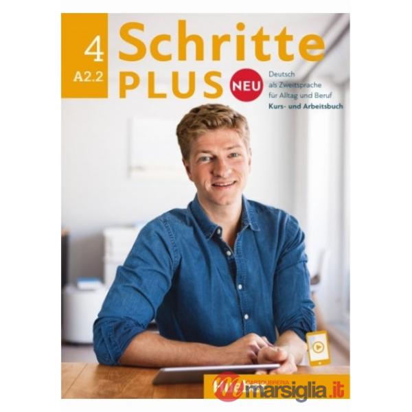 SCHRITTE PLUS NEU KURS/ARBEITSBUCH 4 + AUDIO