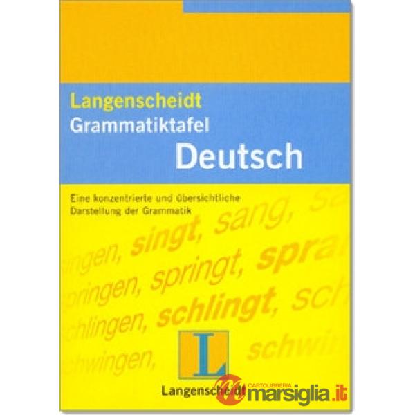 GRAMMATIK-TAFELN DEUTSCH